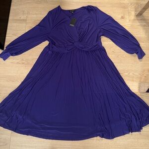 Eloquii Elegant Purple Women's Dress